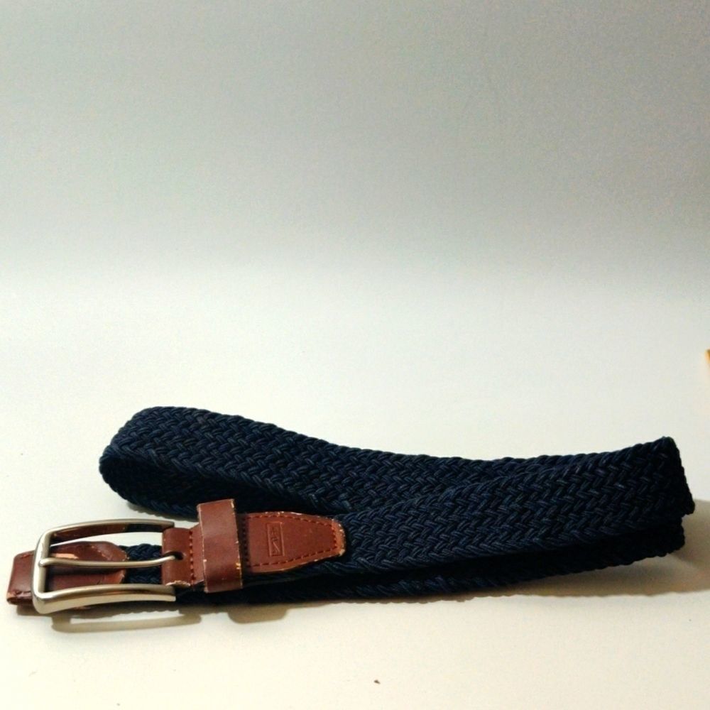 Nike‎ G- Flex Blue Golf Belt Small Knitted Material Belt